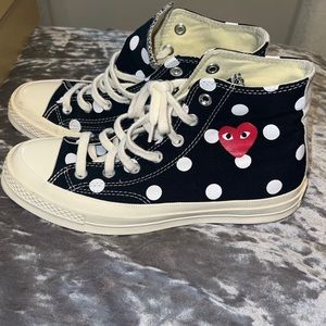 Comme de Garçons PLAY X converse Polka Dot High -Top Sneakers